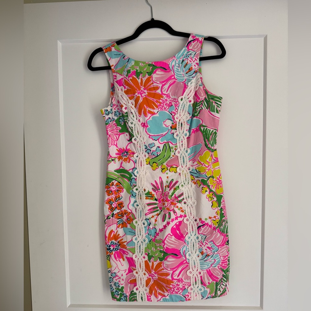 Lilly Pulitzer Colorful Floral Mini Dress